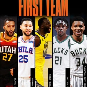 开云体育下载-最佳防守一阵：戈贝尔、西蒙斯、追梦、字母哥&amp;霍勒迪